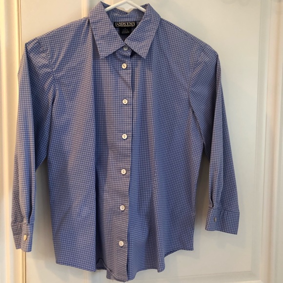 Classic - Check mid sleeve button down - Picture 6 of 6